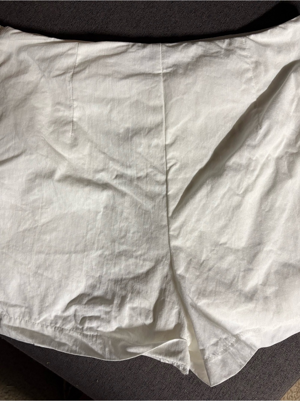 emory park White Casual Shorts